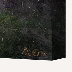 Decoración artística de pared con flores "Peonías II" pintura en lienzo