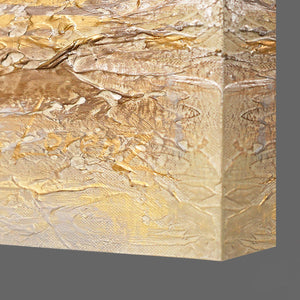 Pinturas Abstractas Hechas a Mano "Deslumbramiento Solar"