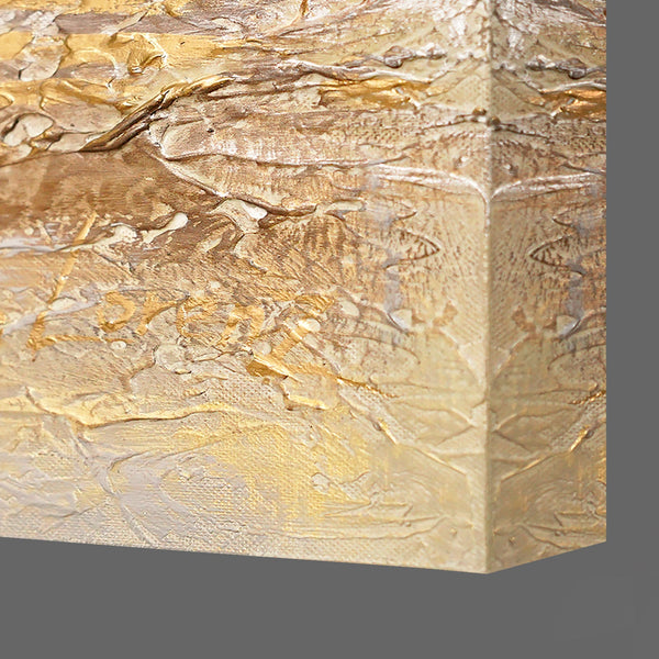 Pinturas Abstractas Hechas a Mano "Deslumbramiento Solar"