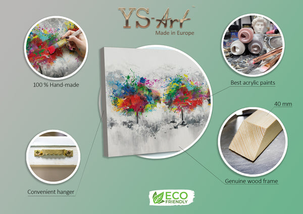 acryl gemälde abstrakt