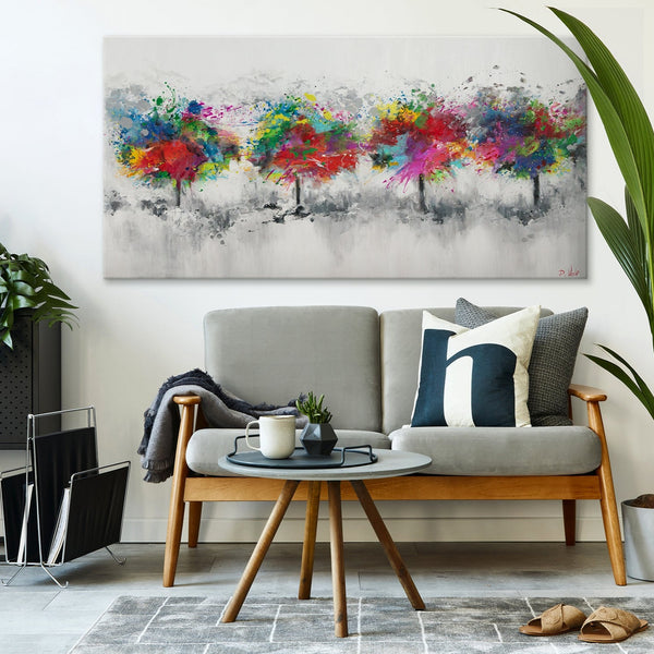 acrylbilder abstrakt malen