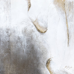 Pintura Acrílica Pintada a Mano “Exótica” 100x100 cm – Cuadro Moderno sobre Lienzo