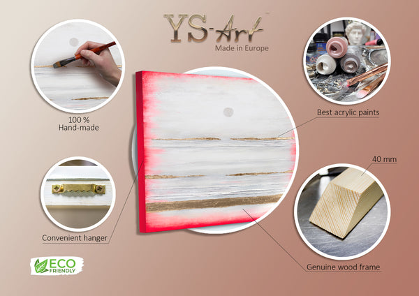 Pintura Acrílica “Sueño” 100x100 cm – Arte Minimalista sobre Lienzo