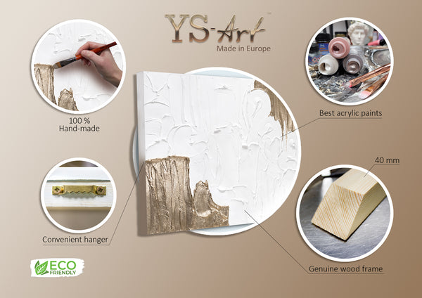 Pintura Acrílica “Vitalidad II” 100x100 cm – Cuadro Moderno sobre Lienzo