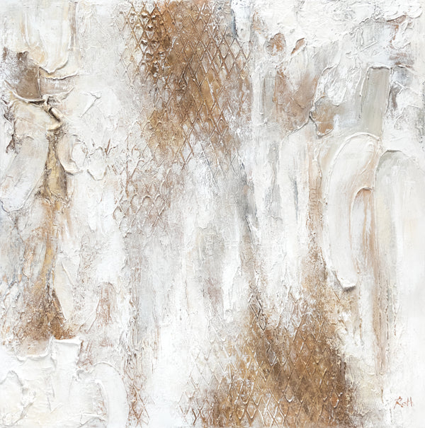 Pintura Acrílica “Potencial” 100x100 cm – Cuadro Moderno sobre Lienzo