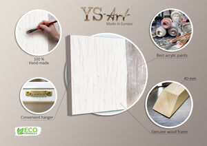 Abstrakte Wandkunst modern