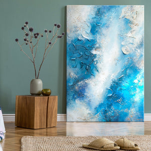 Moderne Wanddeko handgemalt