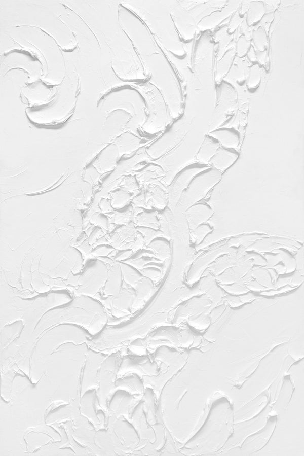 Moderne Wanddeko handgemalt