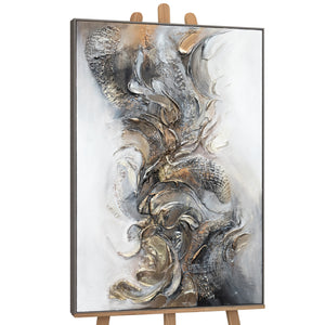 Pintura Acrílica Hecha a Mano con Marco "Melodie"