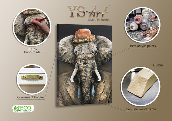 Abstrakte Wandkunst modern