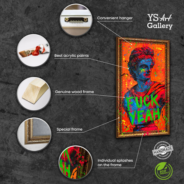 Acrylmalerei Handgemacht Made in Germany