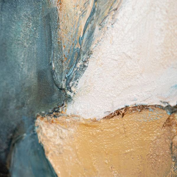 Acrylmalerei Reliefstruktur modern detailreich