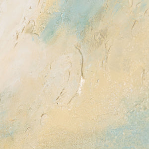 Acrylmalerei Struktur hell beige und blau