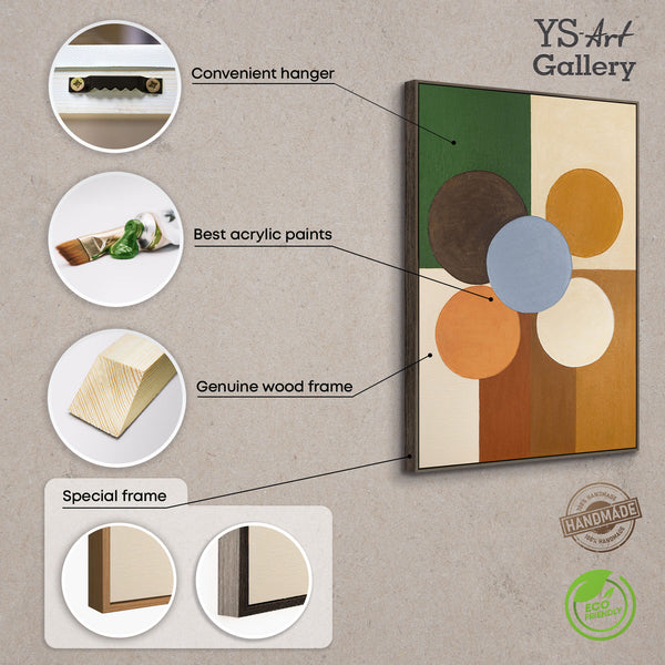 Handgemaltes Leinwandbild moderne Wandkunst