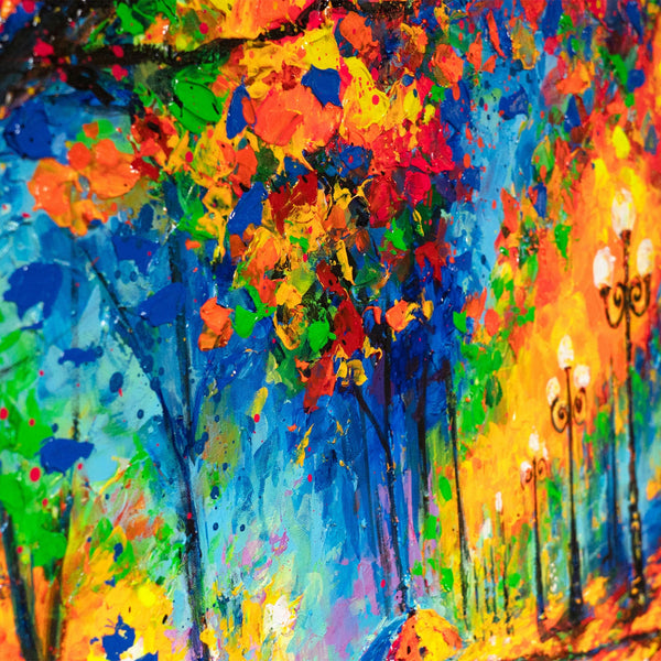 Impressionistische Acrylmalerei Modern