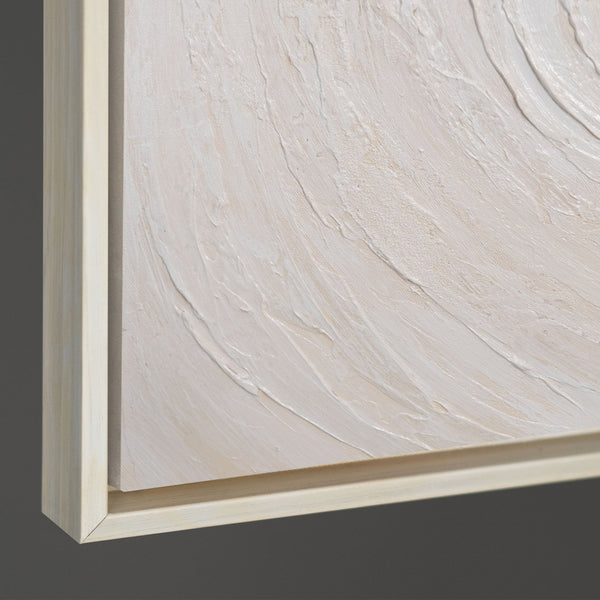 Kantenansicht Leinwand moderne Strukturkunst