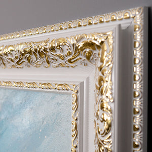 Leinwandbild Mit Goldrahmen Klassisch