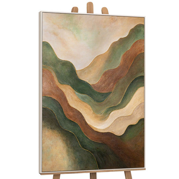 Leinwandbild modern abstrakte Landschaft