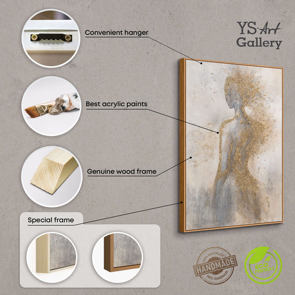 Leinwandkunst handgemalt Strukturmalerei modern