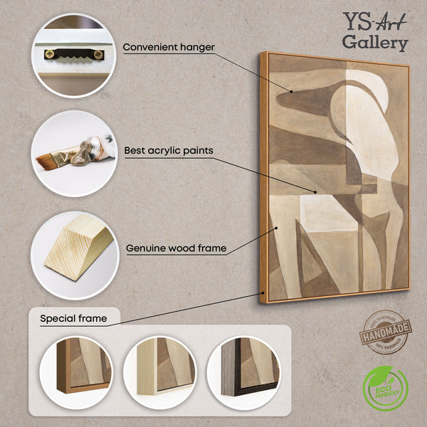 Leinwandkunst handgemalt Strukturmalerei modern