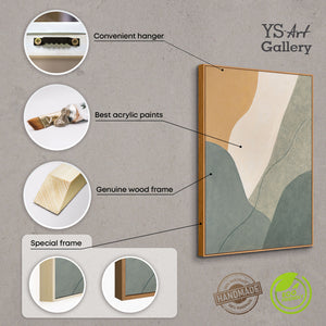 Leinwandkunst handgemalt Strukturmalerei modern