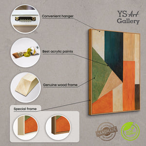 Leinwandkunst handgemalt Strukturmalerei modern