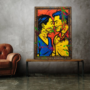 Moderne Acrylmalerei Pop Art Design
