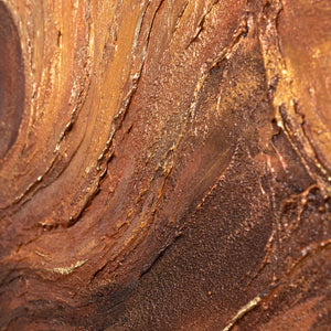 Nahaufnahme handgemalte Struktur abstrakte Kunst