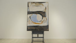 Acrylbild Struktur Kunstwerk Wanddeko