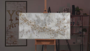 Cuadro Pintado a Mano "Historia" | Arte Abstracto Moderno sobre Lienzo