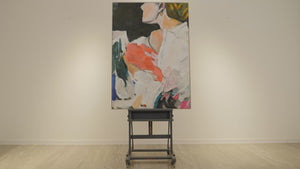 Leinwandkunst Acryl Textur Handgemalt