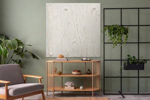 Pintura Acrílica sobre Lienzo “Vitalidad” 100x100 cm – Cuadro Abstracto Moderno para el Salón