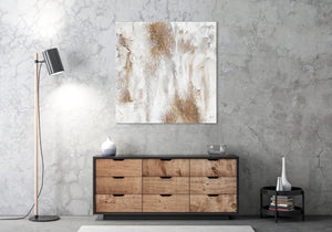 Pintura Acrílica “Potencial” 100x100 cm – Cuadro Moderno sobre Lienzo