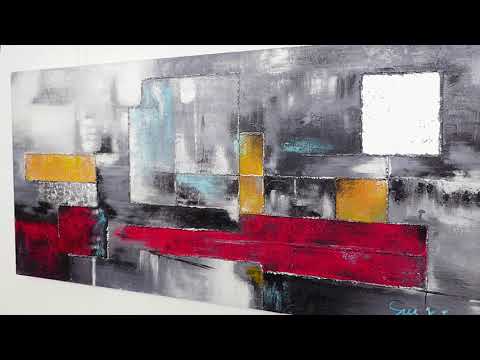 Künstlerische Acrylmalerei Struktur Deko