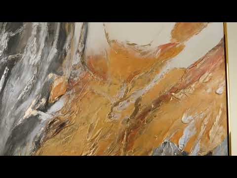 Handgemaltes Acrylbild auf Leinwand