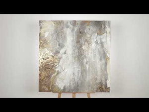 Pintura Acrílica Abstracta Pintada a Mano “Sabiduría” 100x100 cm