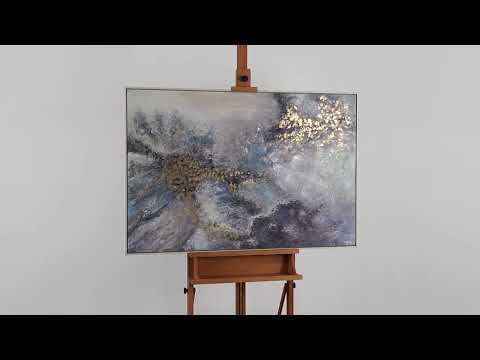 Pintura Acrílica a Mano en Lienzo "Renaissance" 120x80