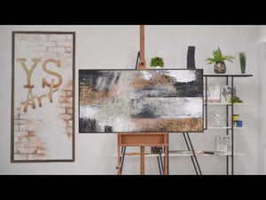 Pinturas abstractas sobre lienzo – Arte moderno con pintura acrílica