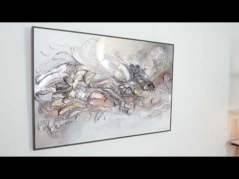 Handgemaltes Leinwandbild Acryl