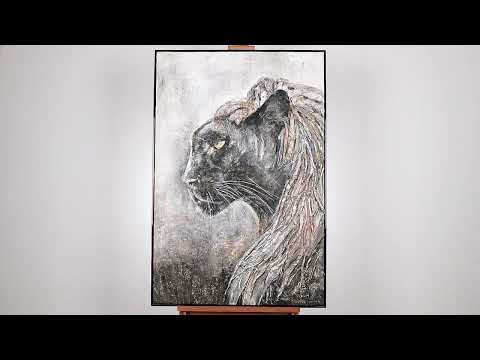 Abstrakte Wandkunst modern