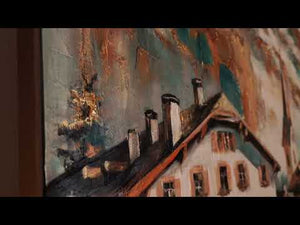 Leinwandkunst Acryl Textur Handgemalt