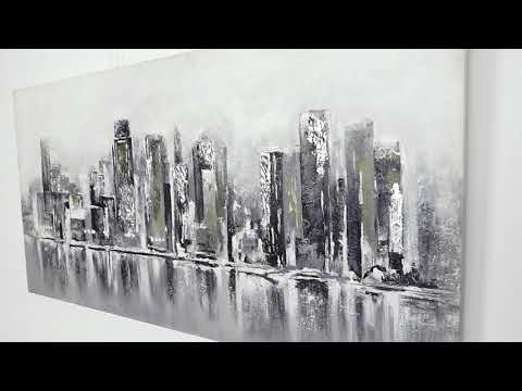 Abstrakte Wandkunst modern