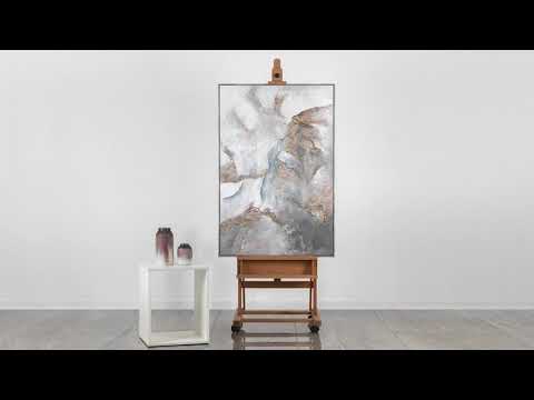 Moderne Wanddeko handgemalt