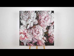 Leinwandkunst mit Blütendetails