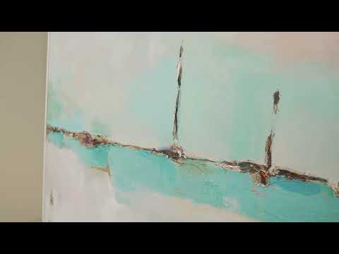 Abstrakte Wandkunst auf Leinwand