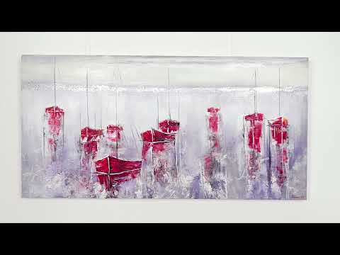 Acryl Wandkunst Handgemalt Modern