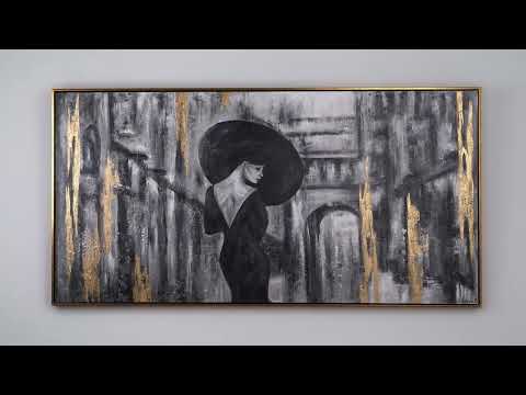 Pintura Acrílica Moderna "Cinta de Película"