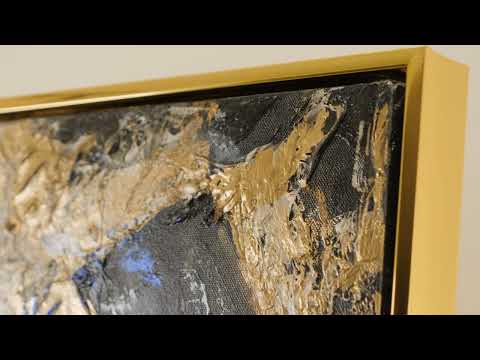 Wandbild Acryl Struktur Kunst Modern