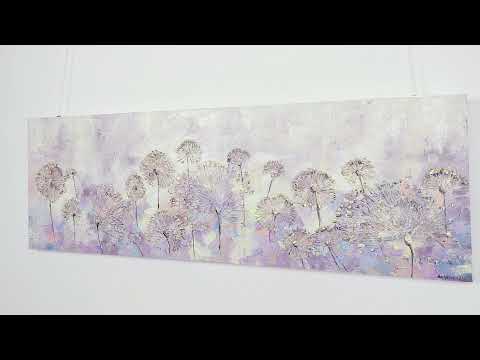 Künstlerische Acrylmalerei Handgemalt