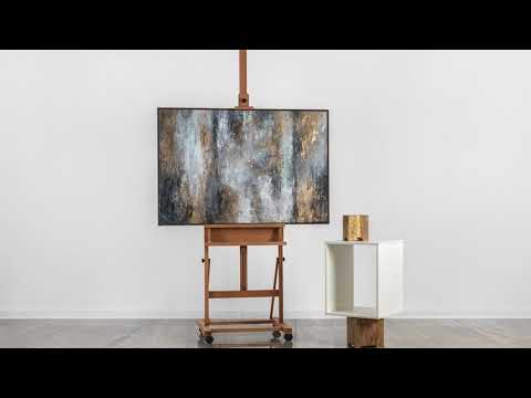 Acrylmalerei auf Leinwand Detail